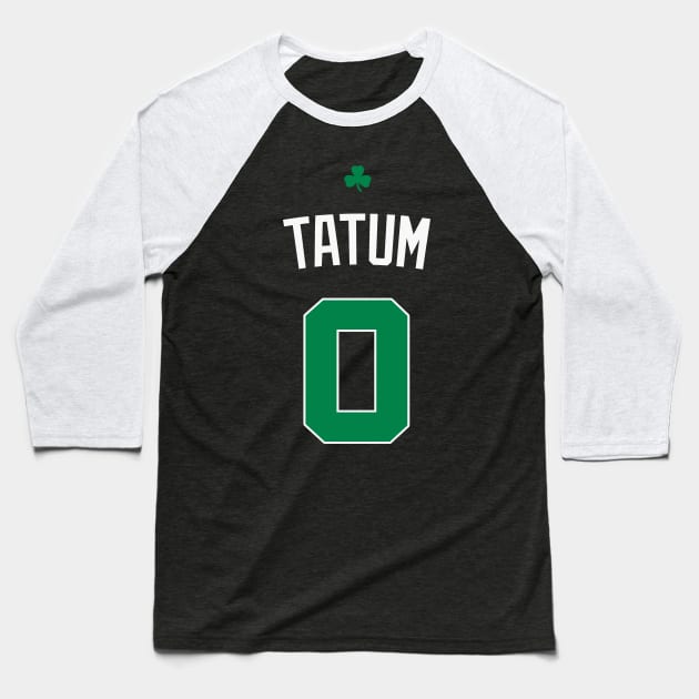 Jayson Tatum Baseball T-Shirt by telutiga